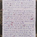 Carta manuscrita de Bantia Losac a soldado anverso